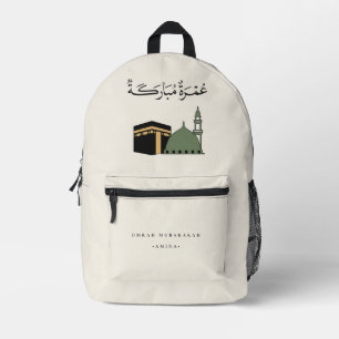 Persoonlijke Umrah Mubarak Bedrukte Rugzak