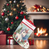 Persoonlijke Unicorn Grote Kerstsok