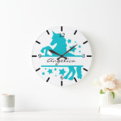 Persoonlijke Unicorn Grote Klok (Huis)