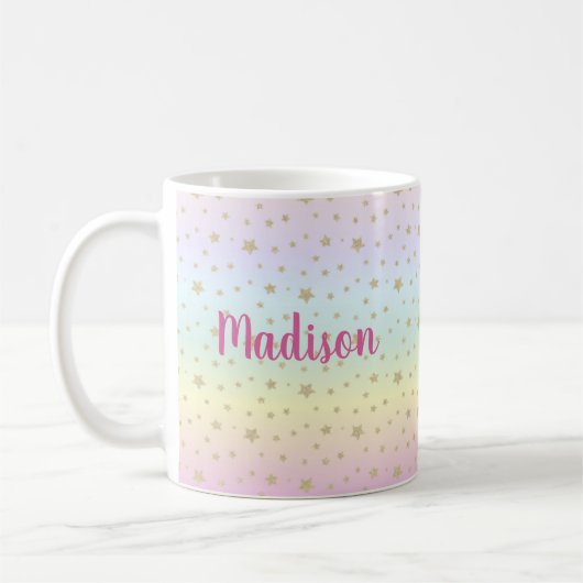 Persoonlijke Unicorn Koffiemok (Links)