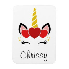 Persoonlijke Unicorn Magneet