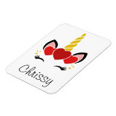 Persoonlijke Unicorn Magneet (Linkerzijde)