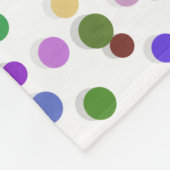 Persoonlijke Unicorn met Pony Fleece Deken (Hoek)