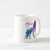 Persoonlijke Unicorn-mok | Cute Magic Kinder Mok (Voorkant rechts)