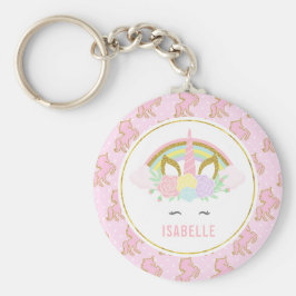 Persoonlijke Unicorn-Sleutelhanger Sleutelhanger