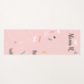 Persoonlijke Unicorn Yoga Mat (Voorkant (horizontaal))