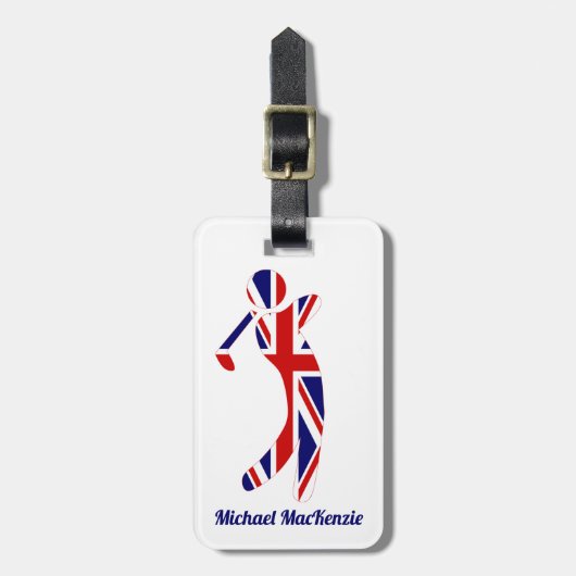 Persoonlijke Uniefouancering Bagagelabel (Voorkant verticaal)