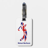 Persoonlijke Uniefouancering Bagagelabel (Achterkant verticaal)