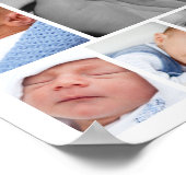 Persoonlijke Unieke Fotocollage Poster (Hoek)