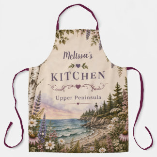 Persoonlijke Upper Peninsula, MI Kersenkeuken Schort