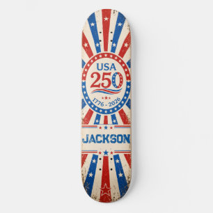 Persoonlijke USA America 250 Skateboard