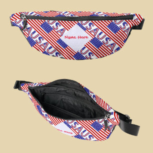 Persoonlijke USA Heritage Vlag Heuptasje