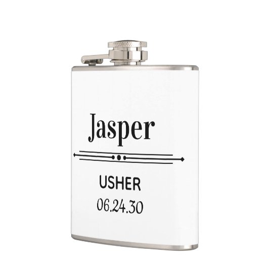 Persoonlijke Usher Heupfles (Links)