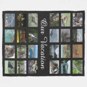 Persoonlijke Vacation Foto Fleece Deken (Voorkant (Horizontaal))