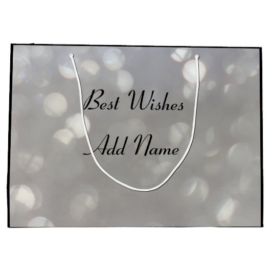 Persoonlijke vader Birthday Groot Cadeauzakje (Achterkant)