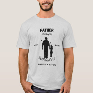 Persoonlijke vader en dochter Beste vrienden voor  T-shirt