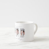 Persoonlijke Vader Foto | Beste Papa Ooit Espresso Kop (Voorkant rechts)