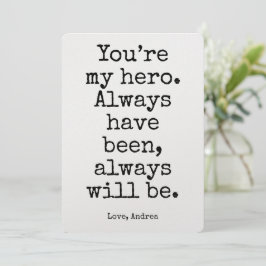 Persoonlijke Vader Verjaardags- en Kerstkaart