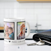 Persoonlijke Vaderdag 3 Foto Grote Koffiekop