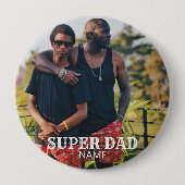 Persoonlijke Vaderdag Button (Voorkant)