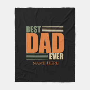 Persoonlijke Vaderdag Cadeau-ideeën Beste Papa Ooi Fleece Deken