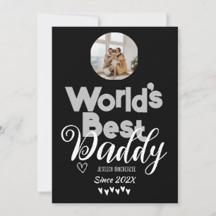 Persoonlijke Vaderdag, cadeau voor de beste papa t Feestdagenkaart