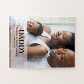 Persoonlijke Vaderdag Cadeauidee Papa foto Legpuzzel (Horizontaal)