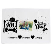 Persoonlijke Vaderdag-cadeautas Groot Cadeauzakje (Voorkant)