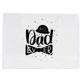 Persoonlijke Vaderdag-cadeautas Groot Cadeauzakje (Achterkant)