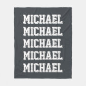 Persoonlijke Vaderdag Fleece Deken (Voorkant)