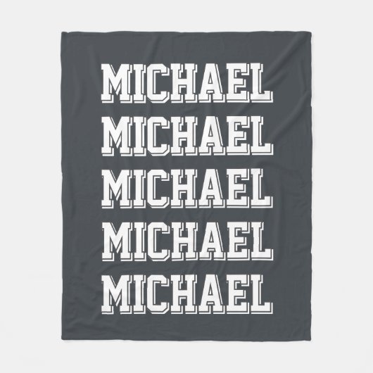 Persoonlijke Vaderdag Fleece Deken (Voorkant)