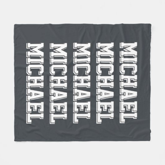 Persoonlijke Vaderdag Fleece Deken (Voorkant (Horizontaal))