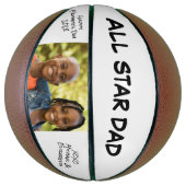 Persoonlijke Vaderdag-foto Basketbal (Verticaal)