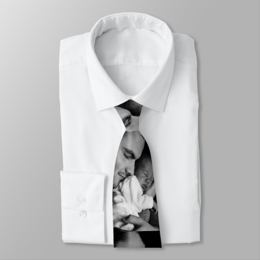 Persoonlijke Vaderdag foto Stropdas (Gebonden)