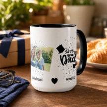 Persoonlijke Vaderdag koffiemok