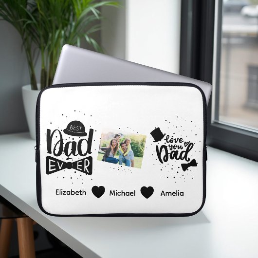 Persoonlijke Vaderdag Laptop Hoes