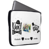 Persoonlijke Vaderdag Laptop Hoes (Voorkant Rechts)