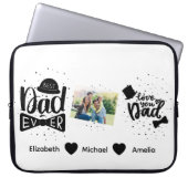 Persoonlijke Vaderdag Laptop Hoes (Voorkant)
