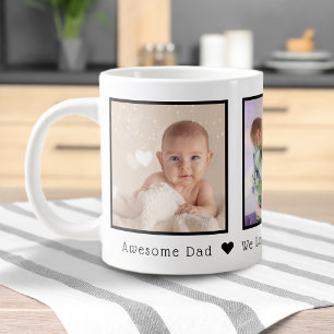 Persoonlijke Vaderdag met meerdere foto's Grote Koffiekop
