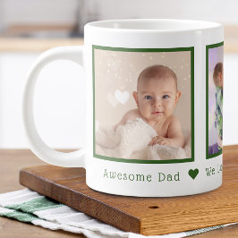 Persoonlijke Vaderdag met meerdere foto's Grote Koffiekop
