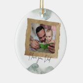 Persoonlijke Vaderdag Ornament (Rechts)