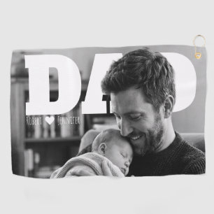 Persoonlijke Vaderdag PhotoPop Golfhanddoek