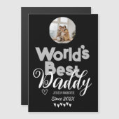 Persoonlijke vaderdag, 's werelds beste pappa cade (Voorkant / Achterkant)