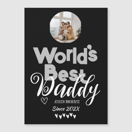 Persoonlijke vaderdag, 's werelds beste pappa cade (Voorkant)