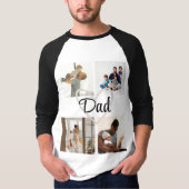 Persoonlijke Vaderdag – Superheld Papa T-shirt (Voorkant)