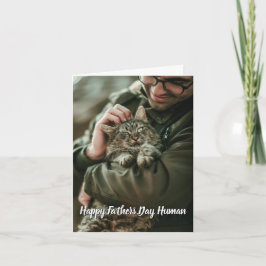 Persoonlijke Vaderdag van de Kat Kaart