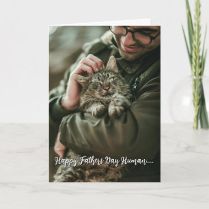 Persoonlijke Vaderdag Van de Kat Kaart
