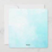 Persoonlijke Vaderdagkaart Feestdagenkaart (Achterkant)