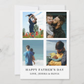 Persoonlijke Vaderdagkaart met foto Feestdagenkaart (Voorkant)