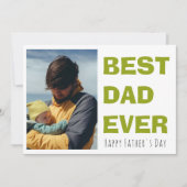 Persoonlijke Vaderdagkaart met foto Feestdagenkaart (Voorkant)